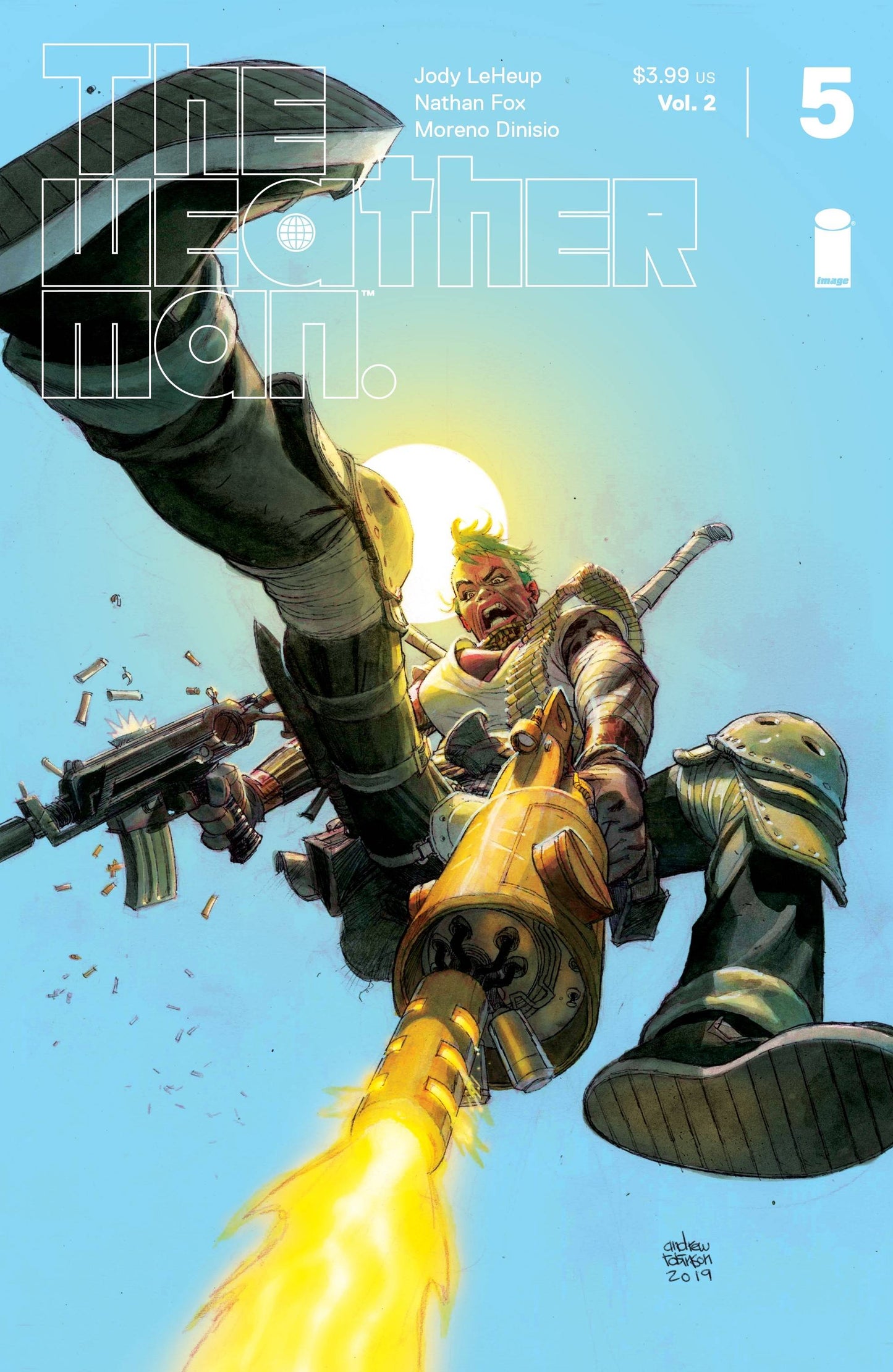 Weatherman (Vol. 2) 5 Var C Comic Book NM