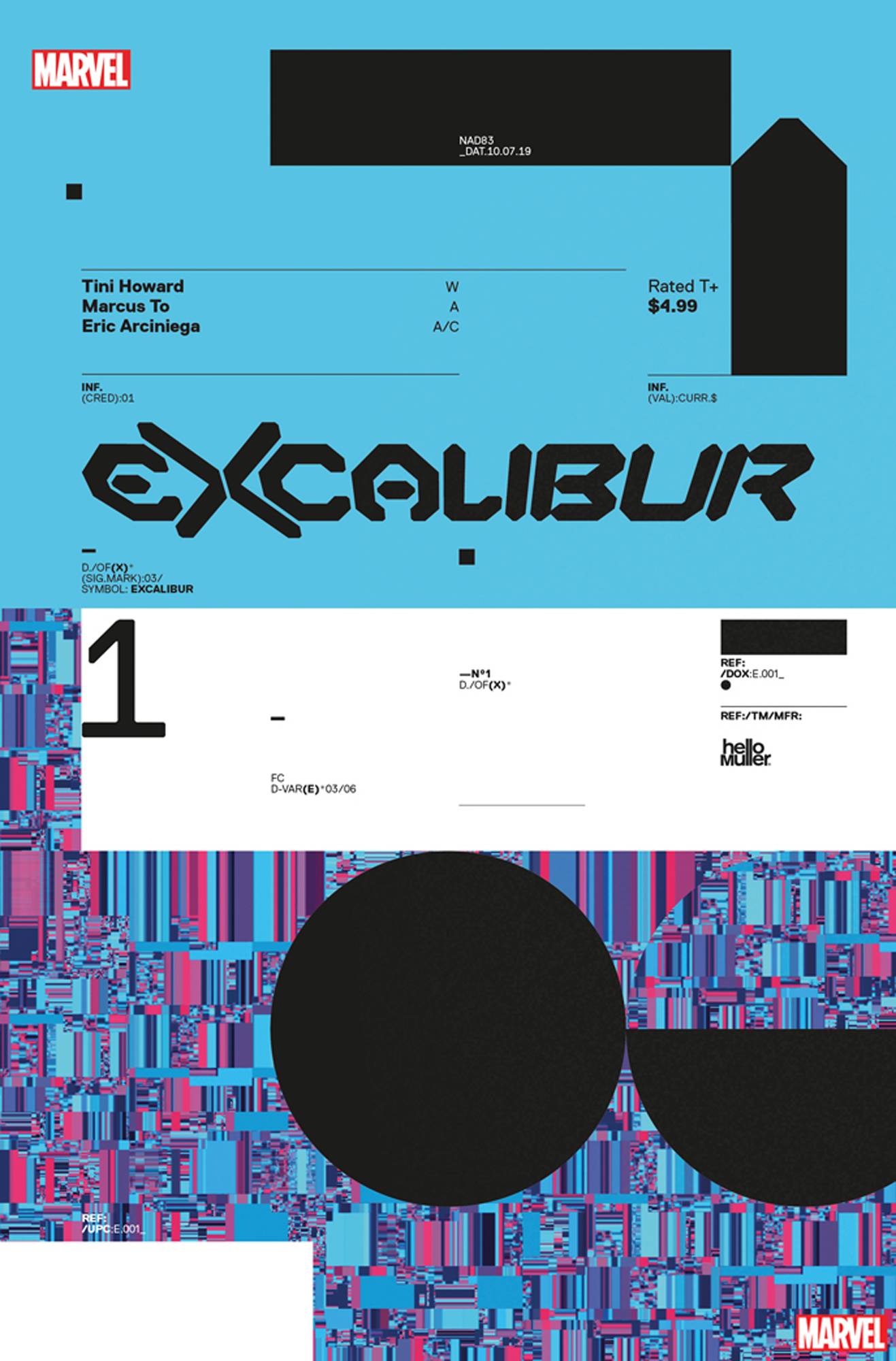 Excalibur #1 1:10 Tom Muller Design Variant