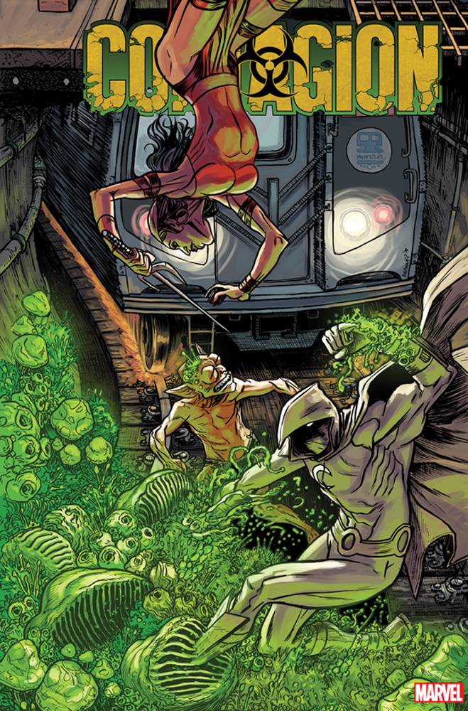 Contagion #4 Ryan Browne Connecting Variant