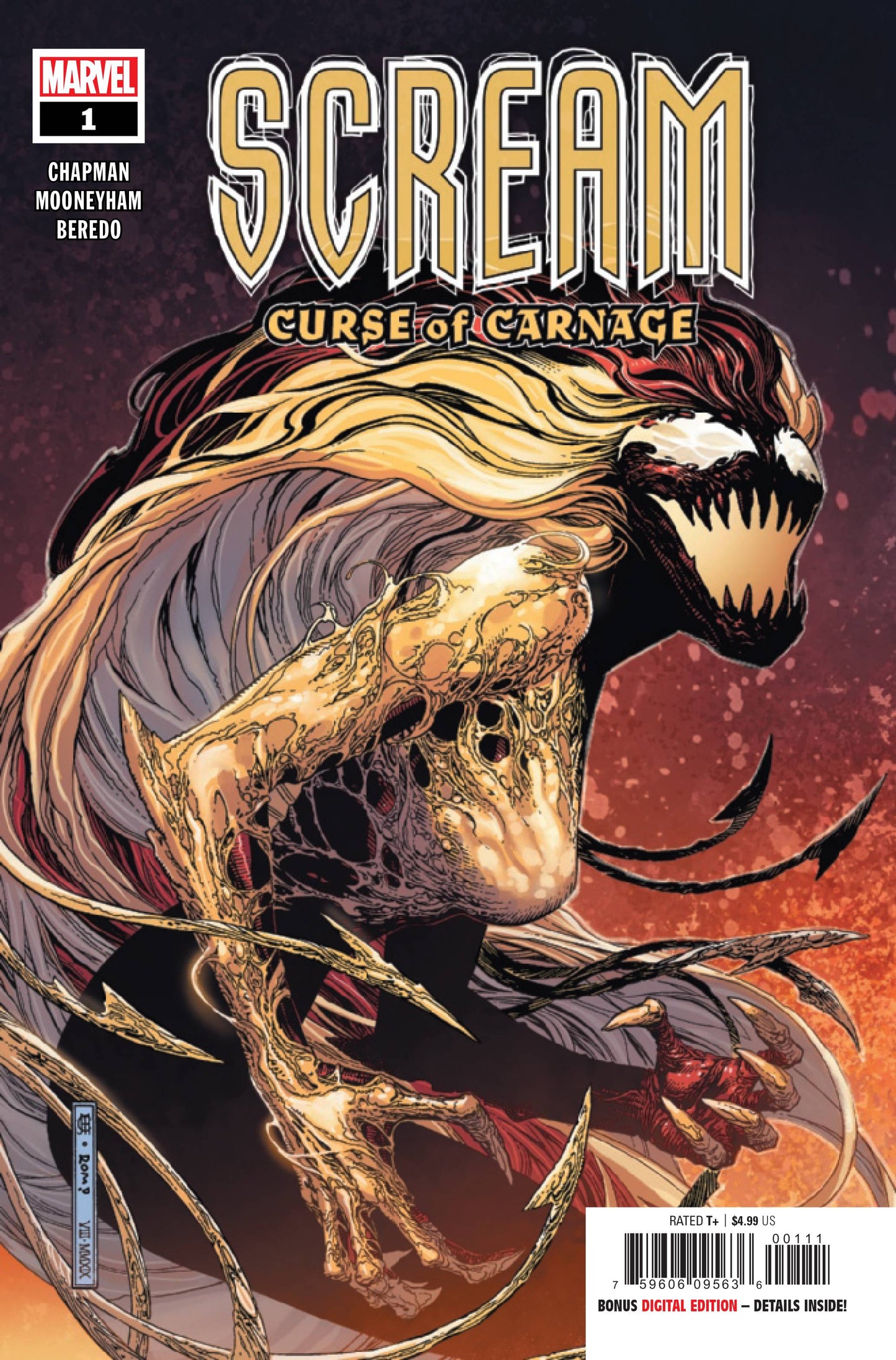 Scream: Curse of Carnage 1 Comic Book NM