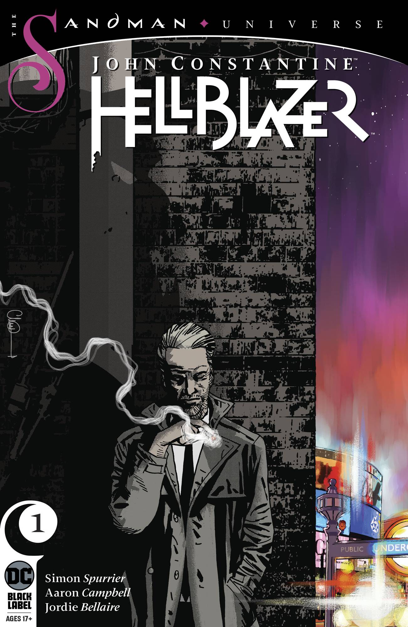 John Constantine: Hellblazer #1 Charlie Adlard Variant