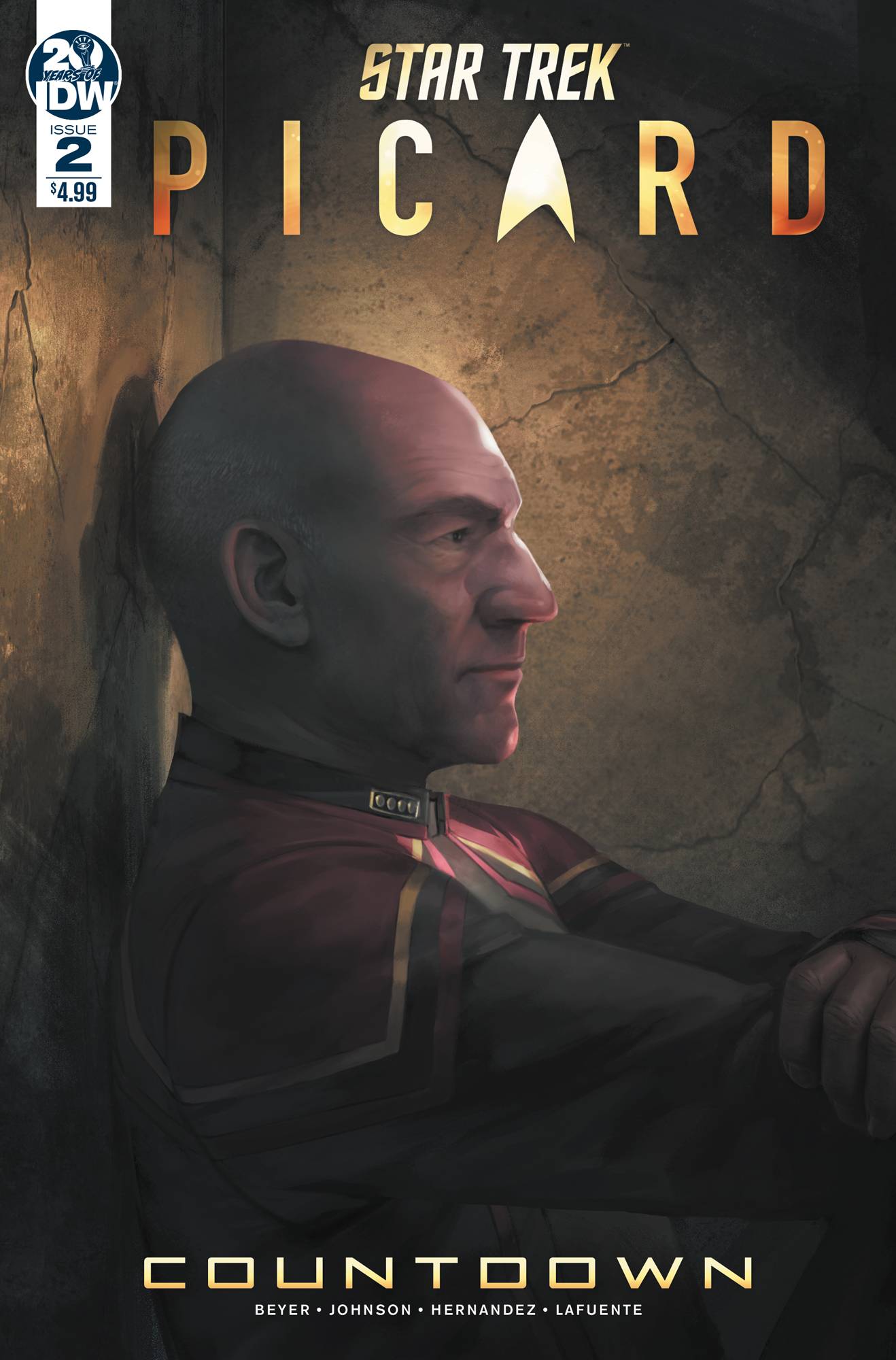 Star Trek: Picard Countdown 2 Var A Comic Book NM