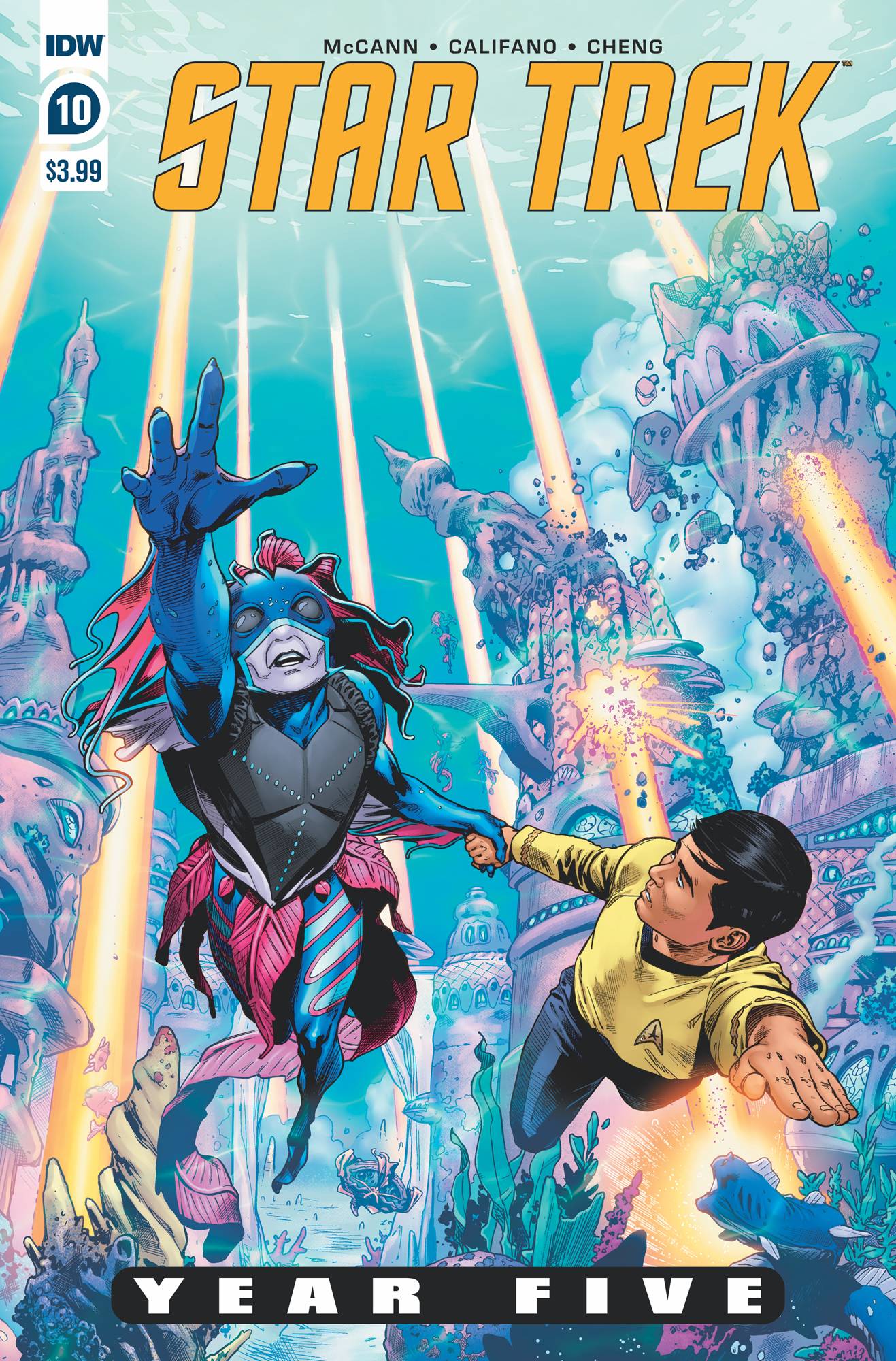 Star Trek: Year Five 10 Var A Comic Book NM