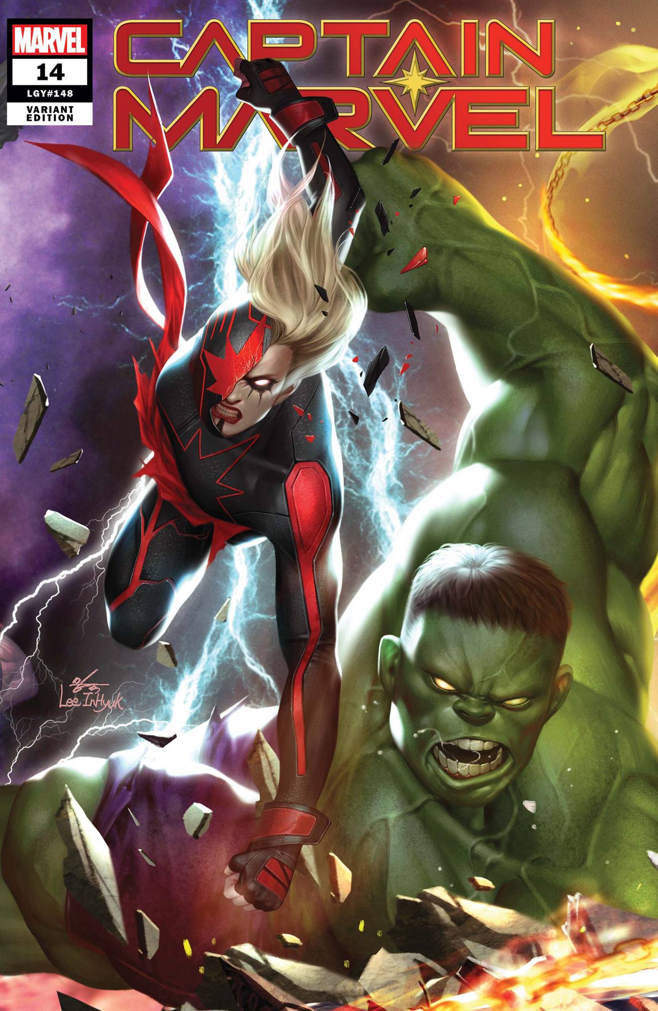 Captain Marvel (11th Series) 14 Var B Comic Book