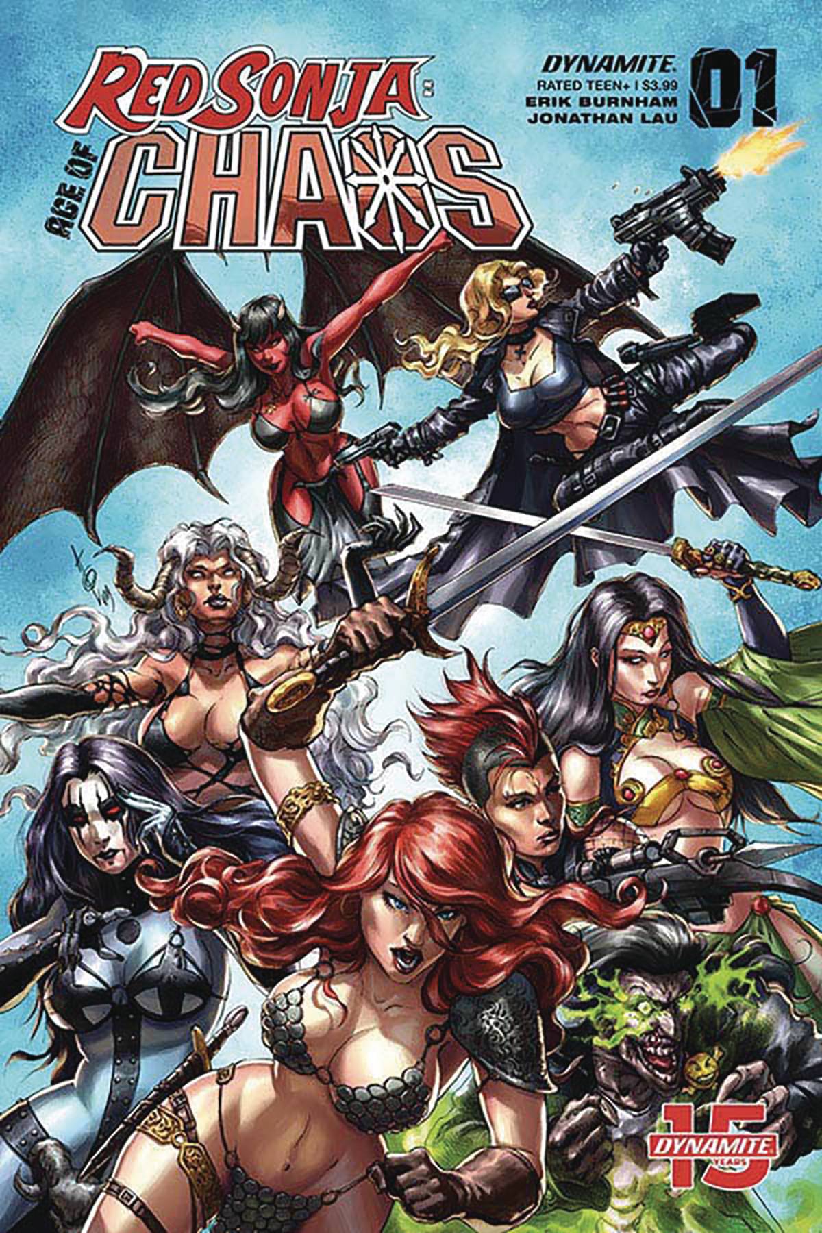 Red Sonja: Age of Chaos 1 Var B Comic Book NM