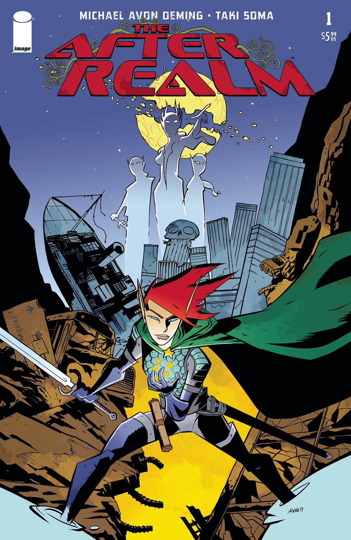 After Realm 1 Comic Book