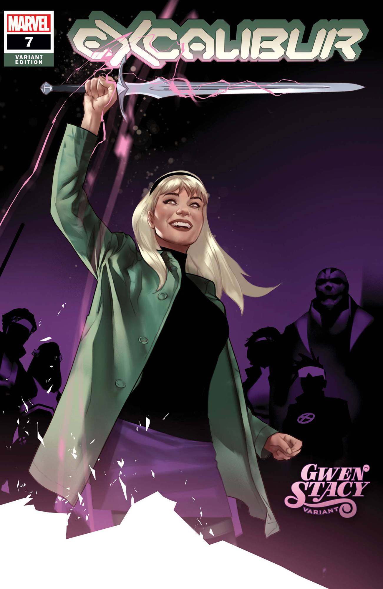 Excalibur #7 Ben Oliver Gwen Stacy Variant