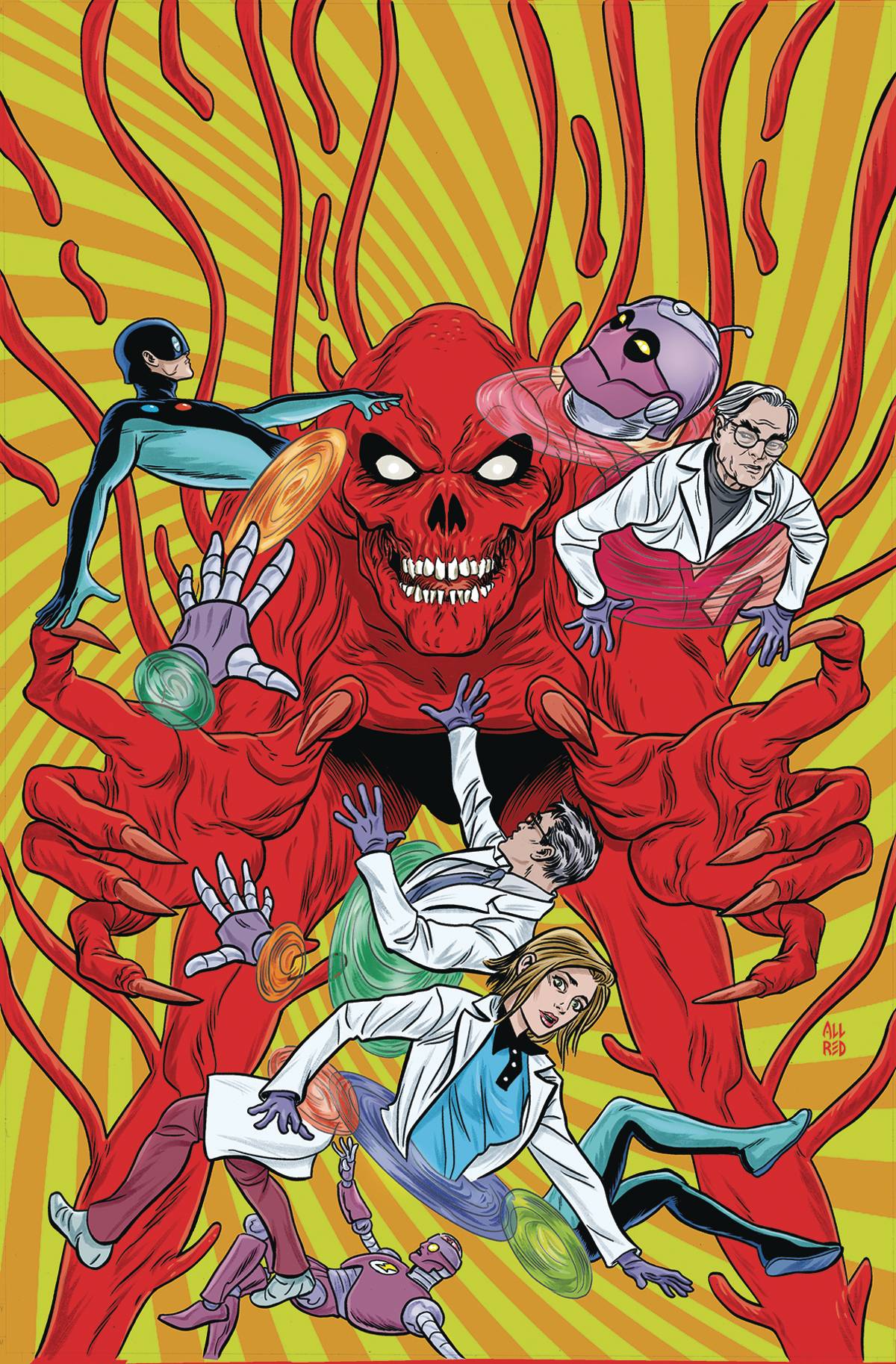 X-Ray Robot 2 Var A Comic Book NM