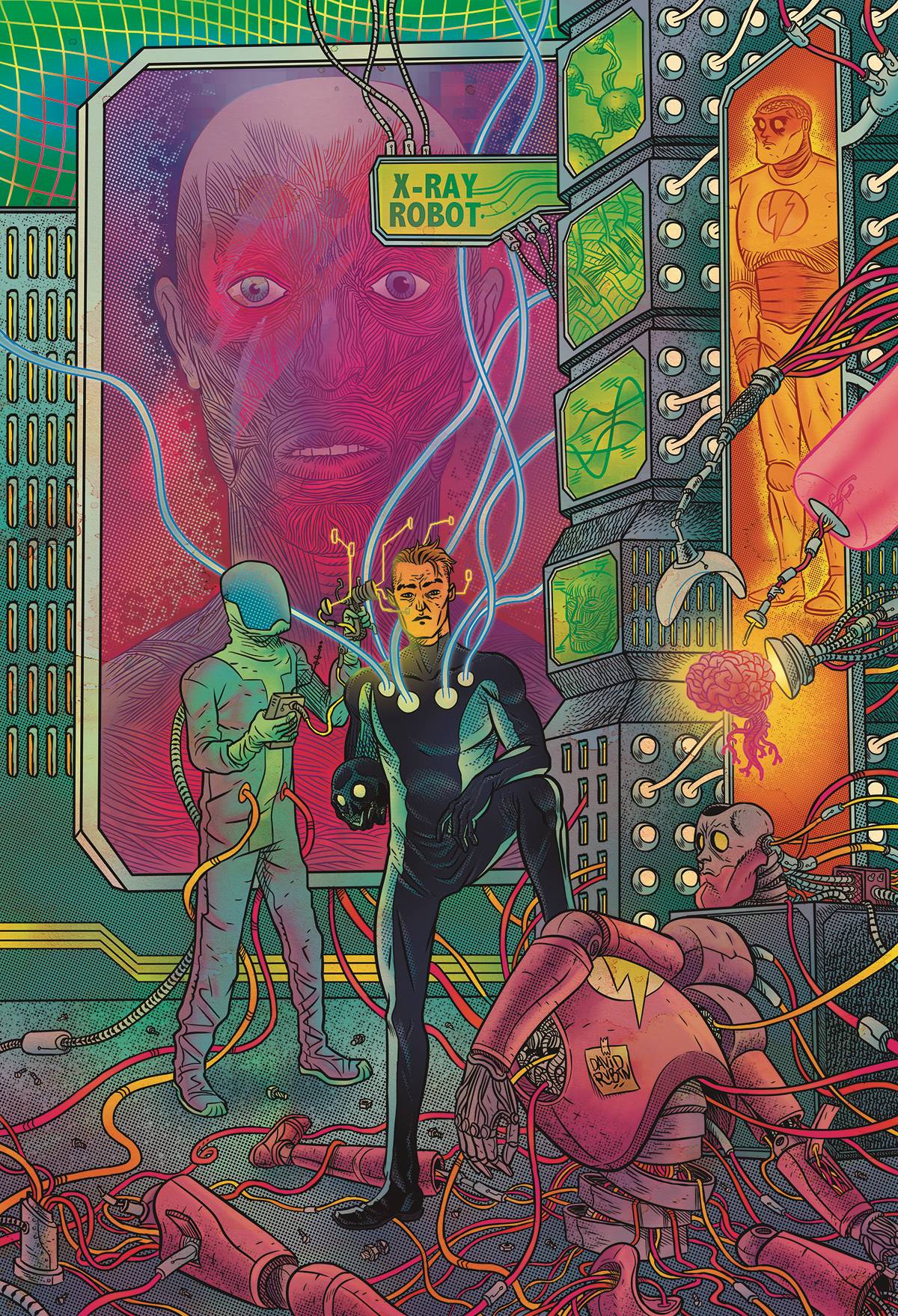 X-Ray Robot 2 Var B Comic Book NM