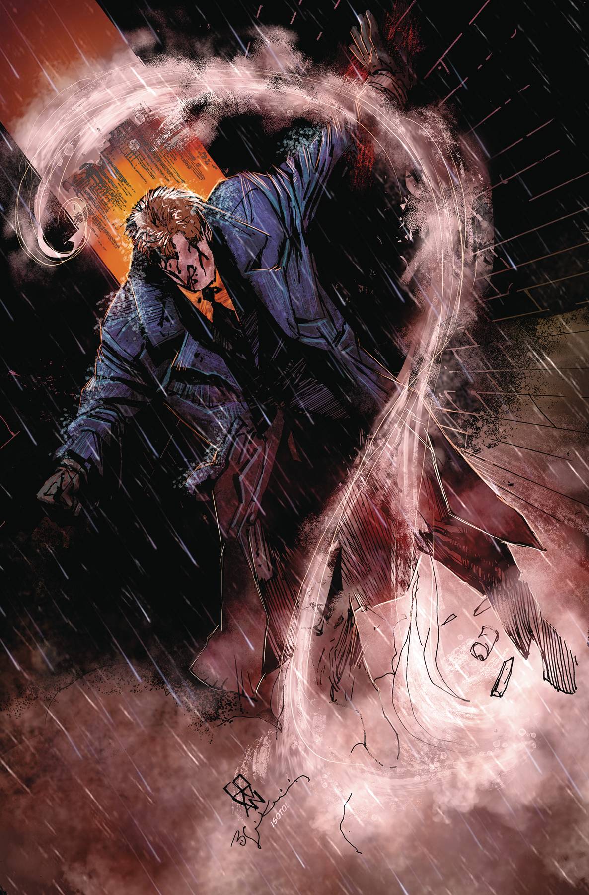Question: The Deaths of Vic Sage 4 Comic Book NM
