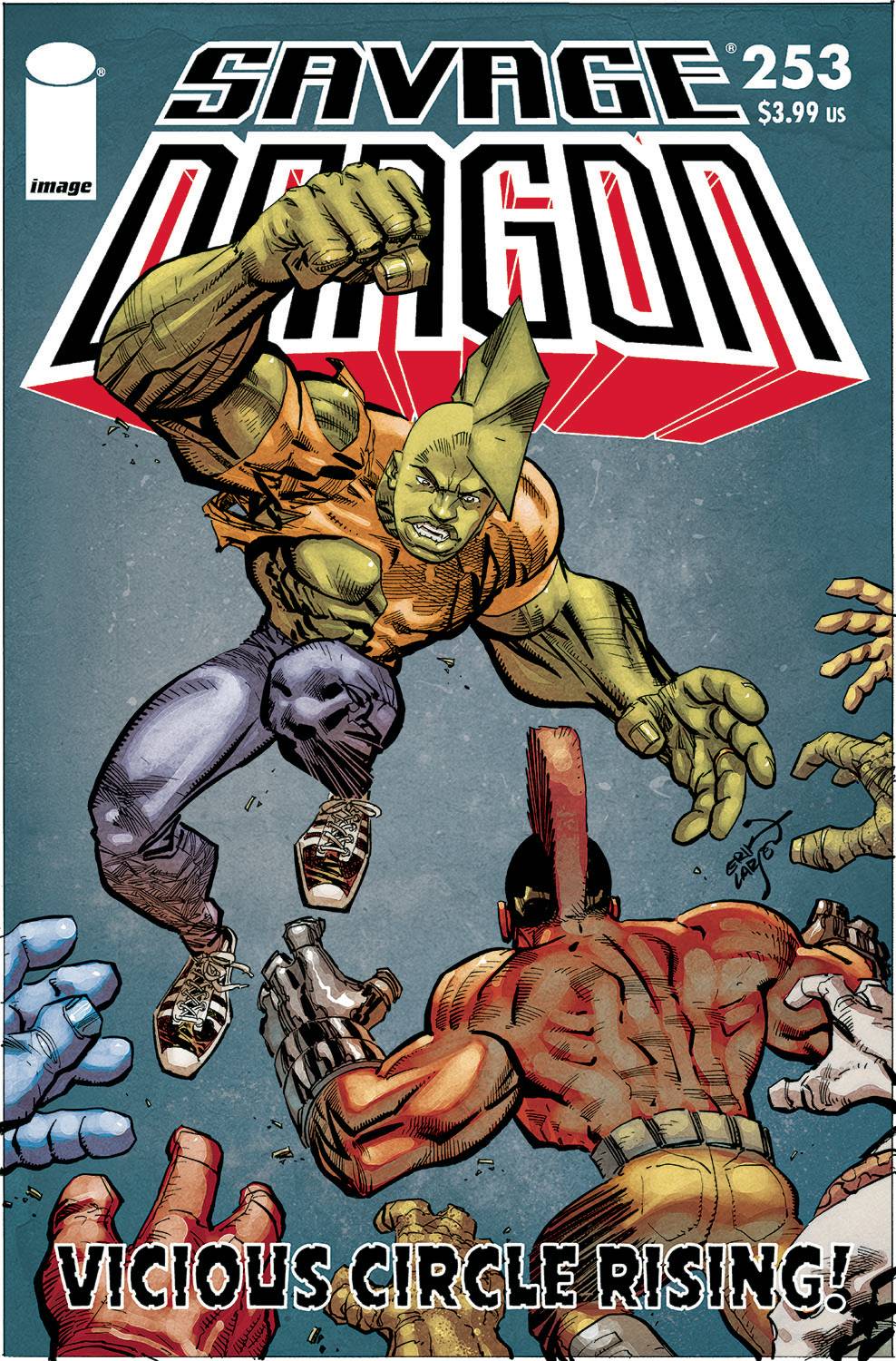 SAVAGE DRAGON #253 CVR A LARSEN