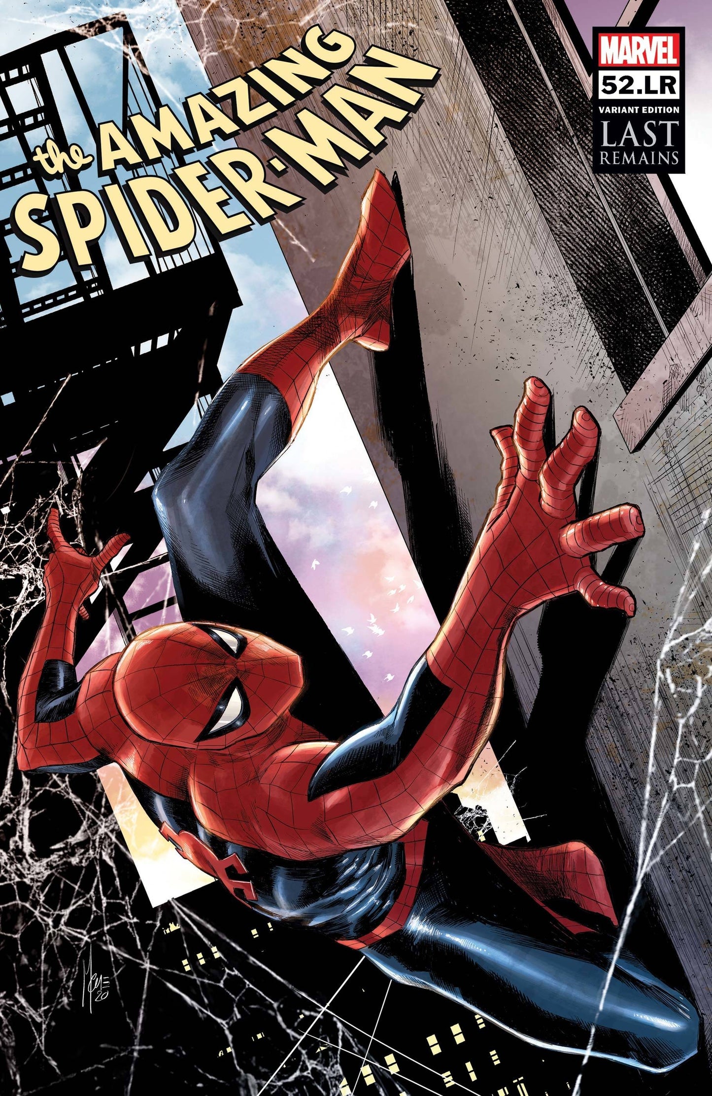 AMAZING SPIDER-MAN #52.LR CHECCHETTO VAR