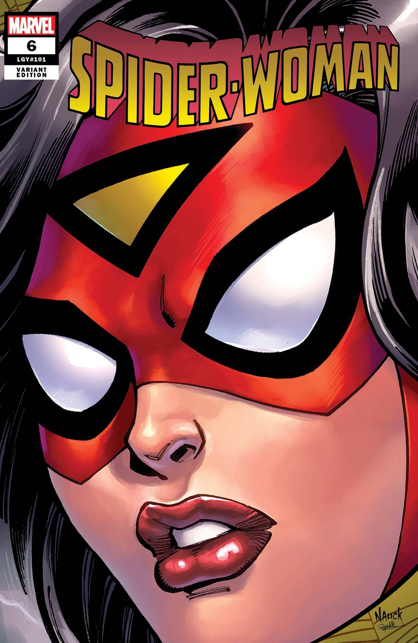 SPIDER-WOMAN #6 NAUCK HEADSHOT VAR