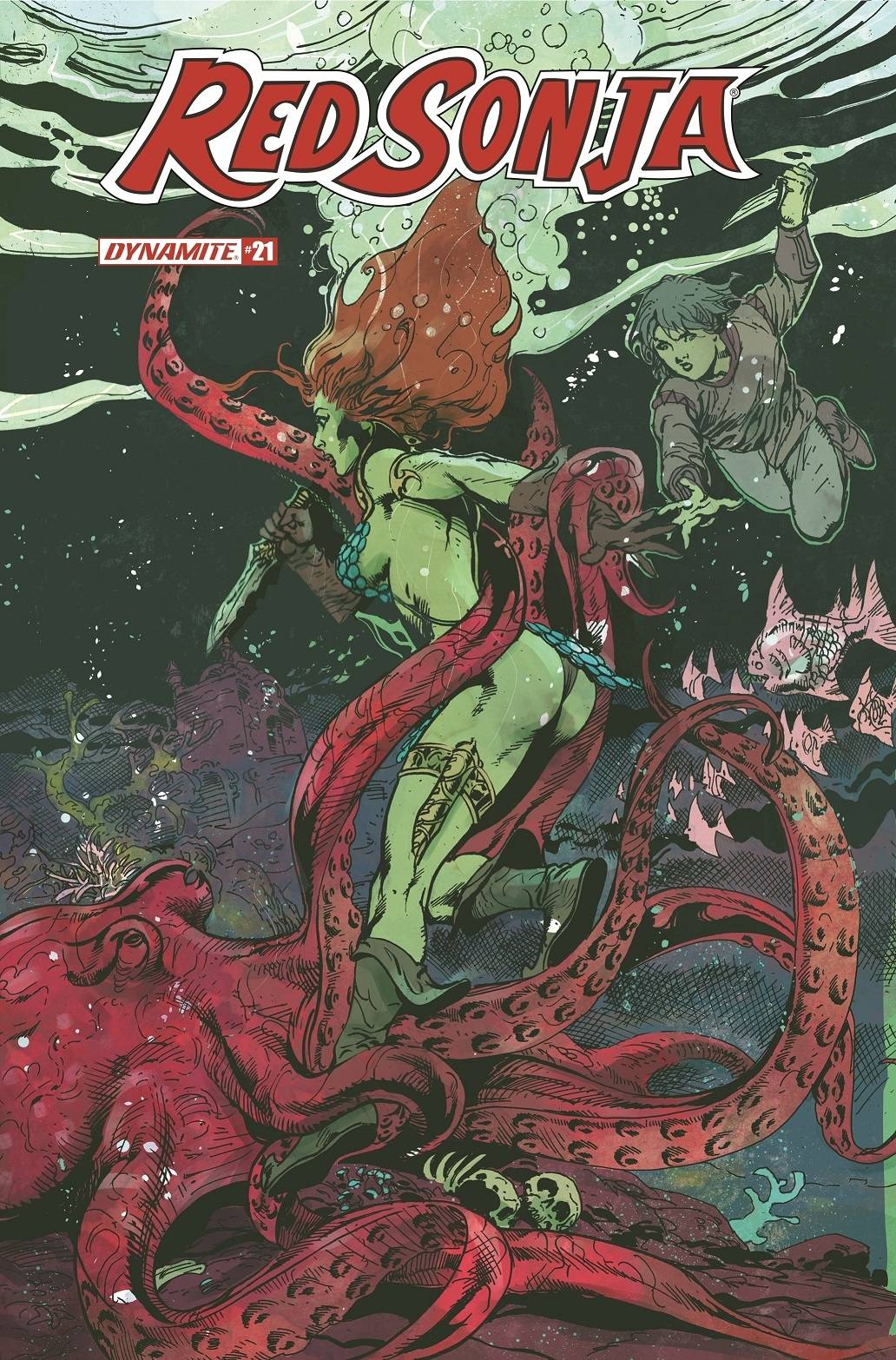RED SONJA #21 CASTRO FOC BONUS VAR