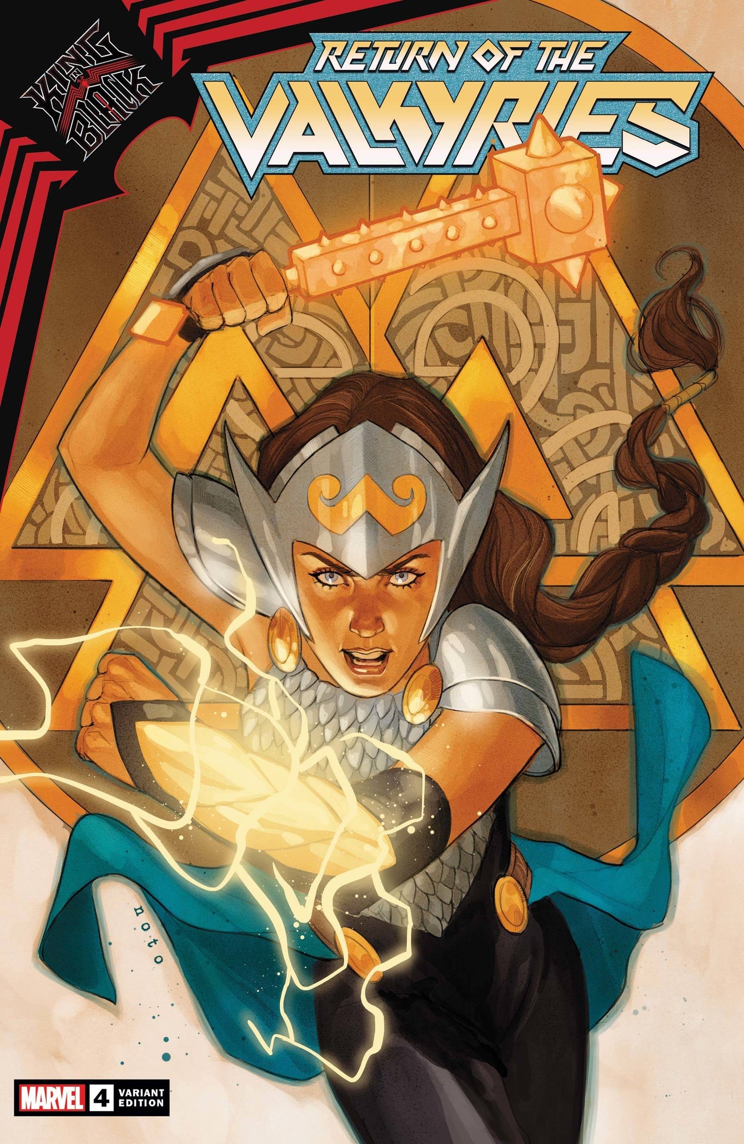 KING IN BLACK RETURN OF VALKYRIES #4 (OF 4) NOTO VALKYRIE PR