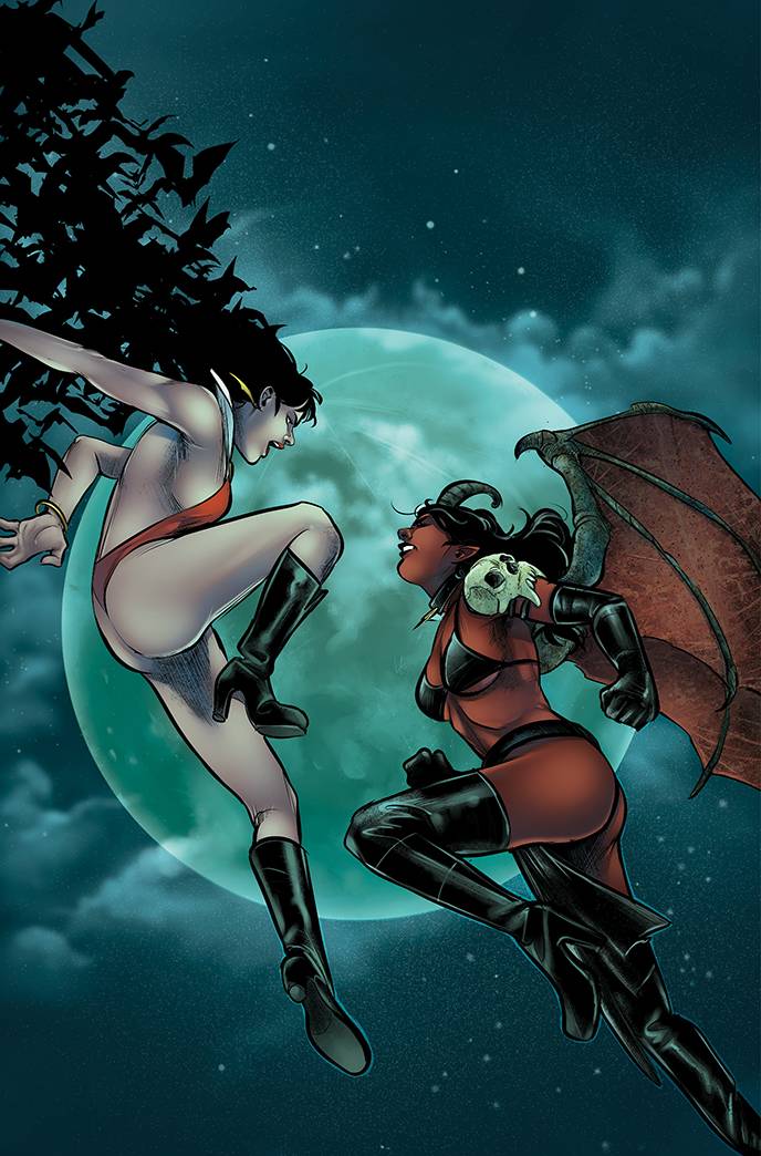 VAMPIRELLA VS PURGATORI #2 SARRASECA VIRGIN FOC BONUS VAR