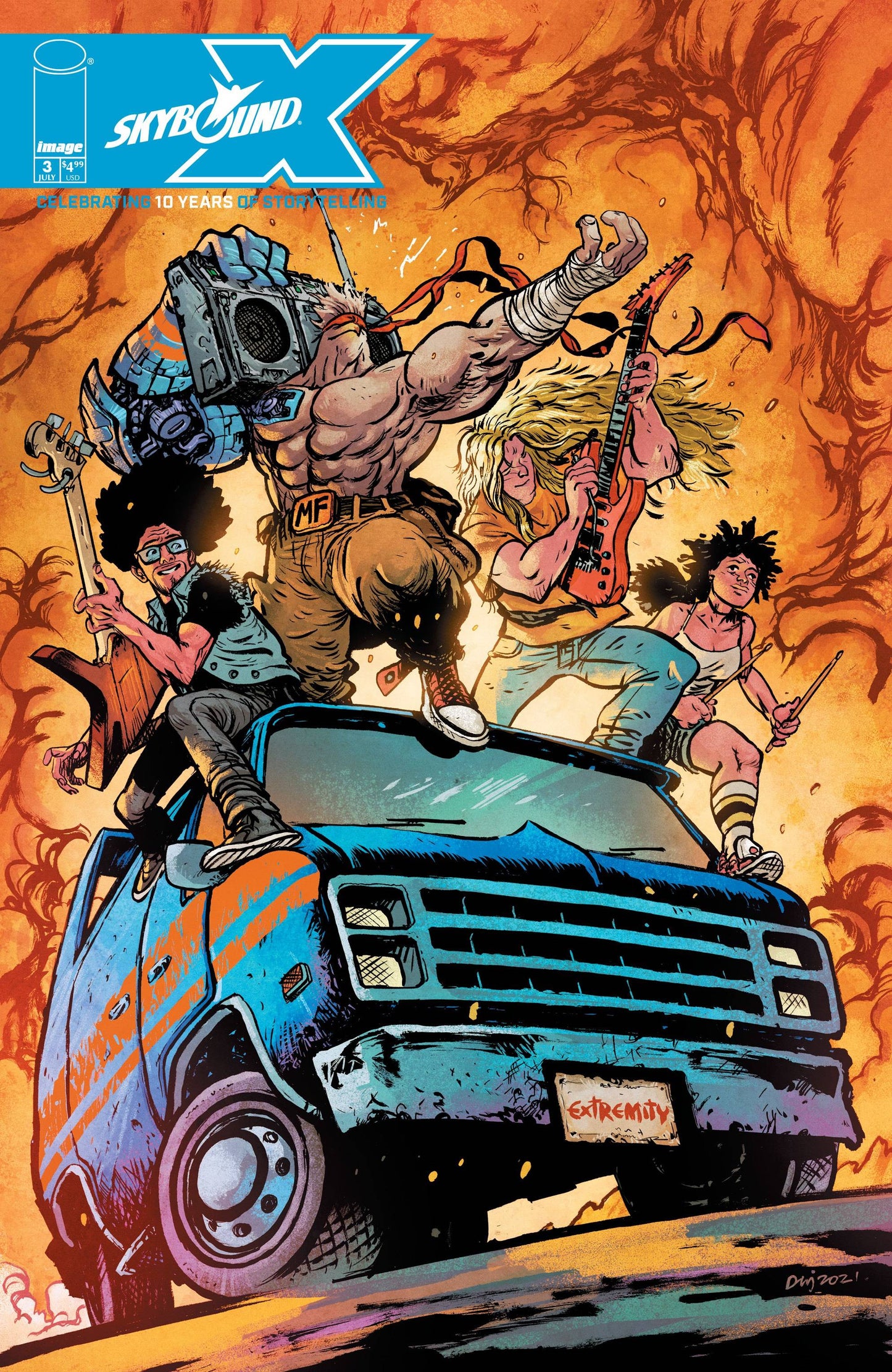 SKYBOUND X #3 CVR D JOHNSON (MR)