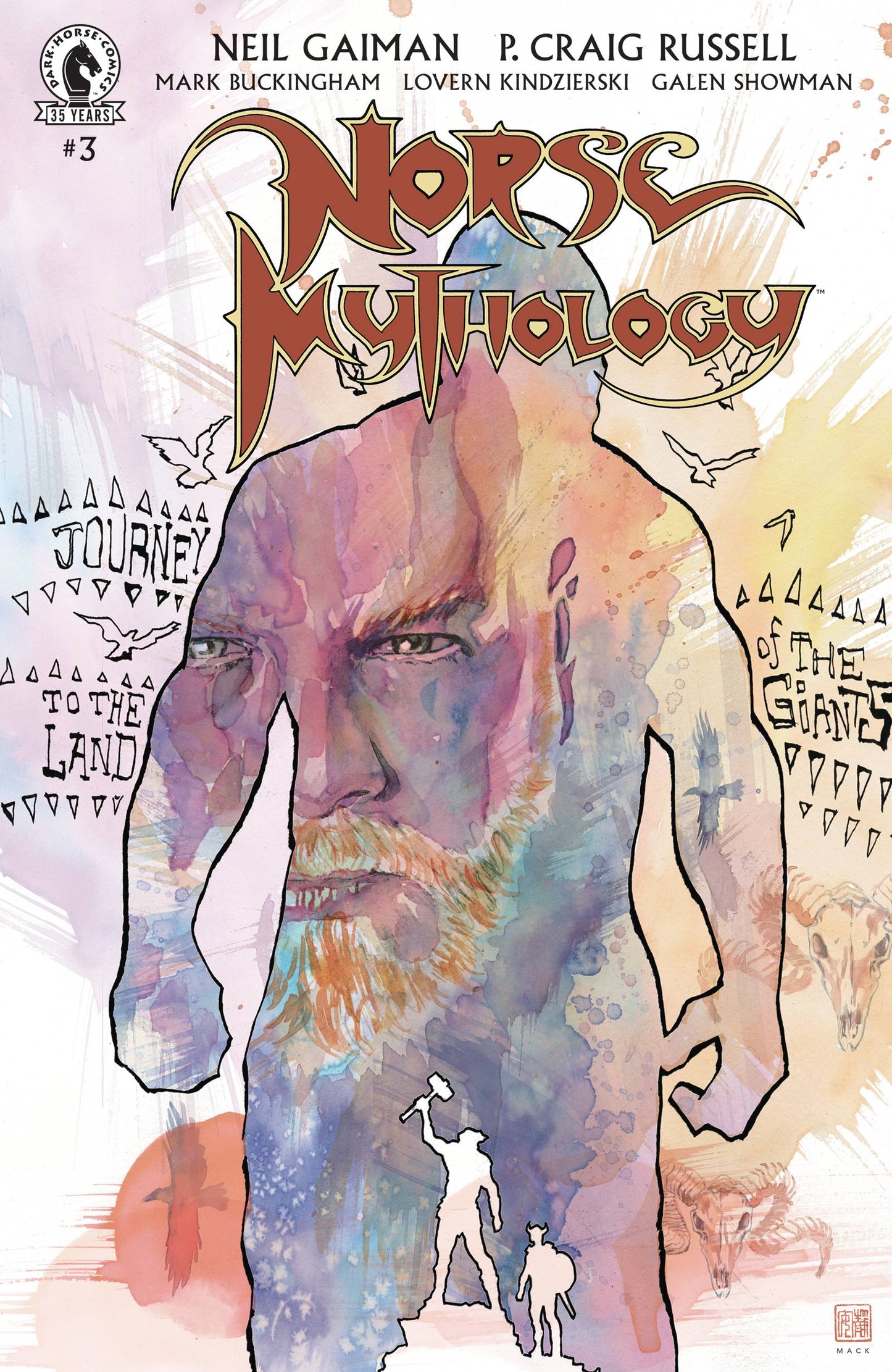 NORSE MYTHOLOGY II #3 (OF 6) CVR B MACK (MR) (C: 1-0-0)