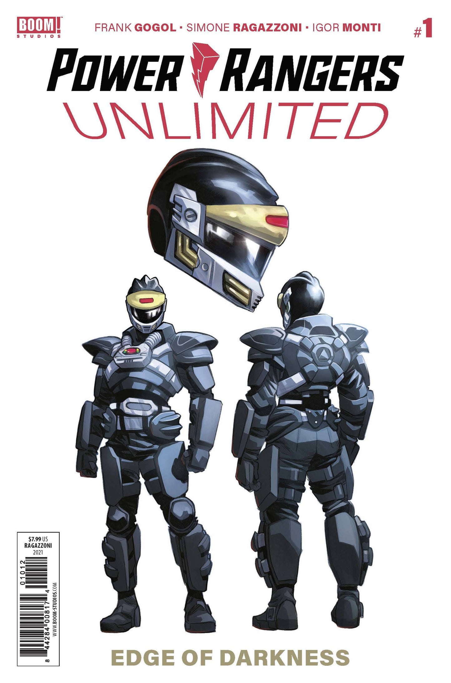 POWER RANGERS UNLTD EDGE DARKNESS #1 2ND PTG (C: 1-0-0)