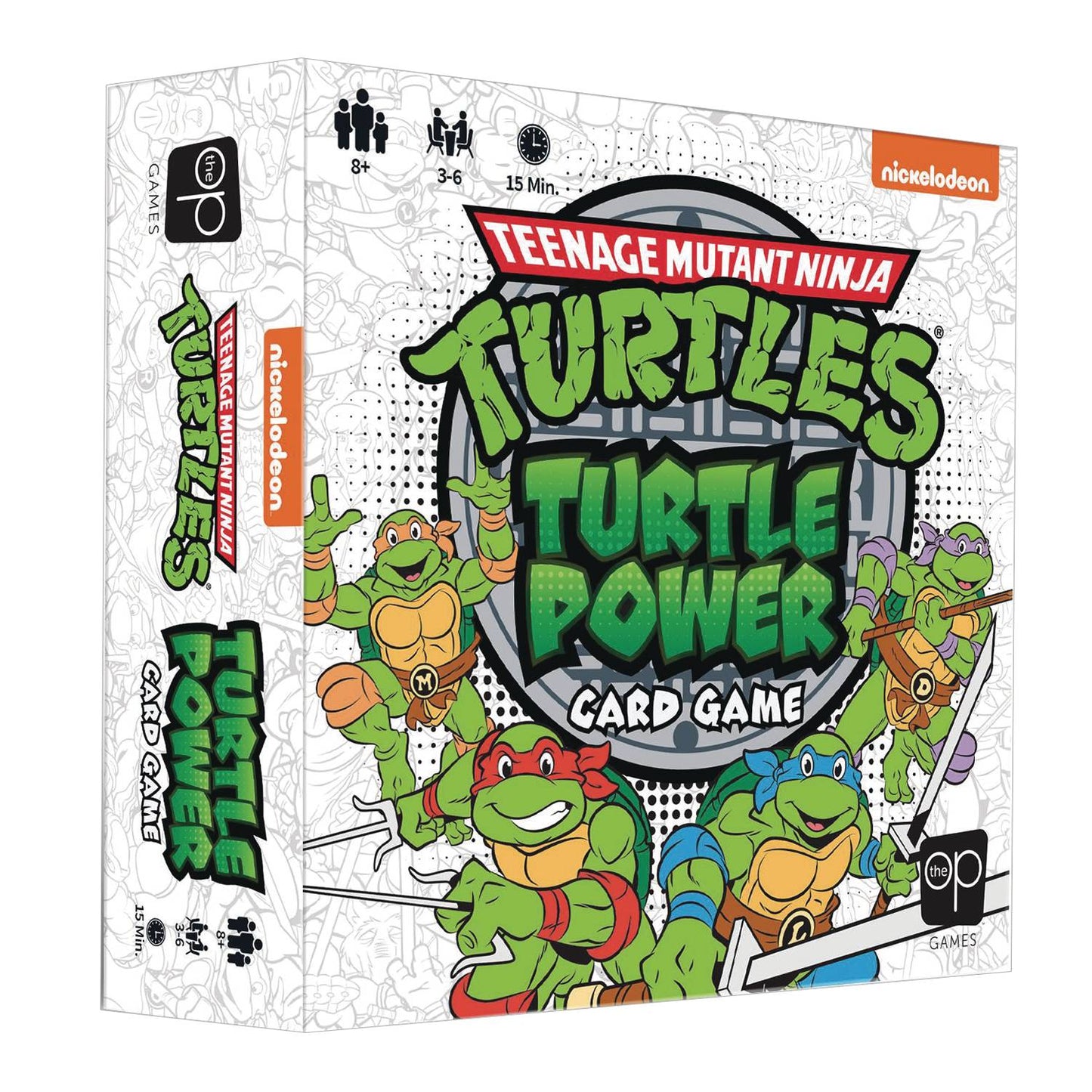 TMNT TURTLE POWER CARD GAME (C: 0-1-2)