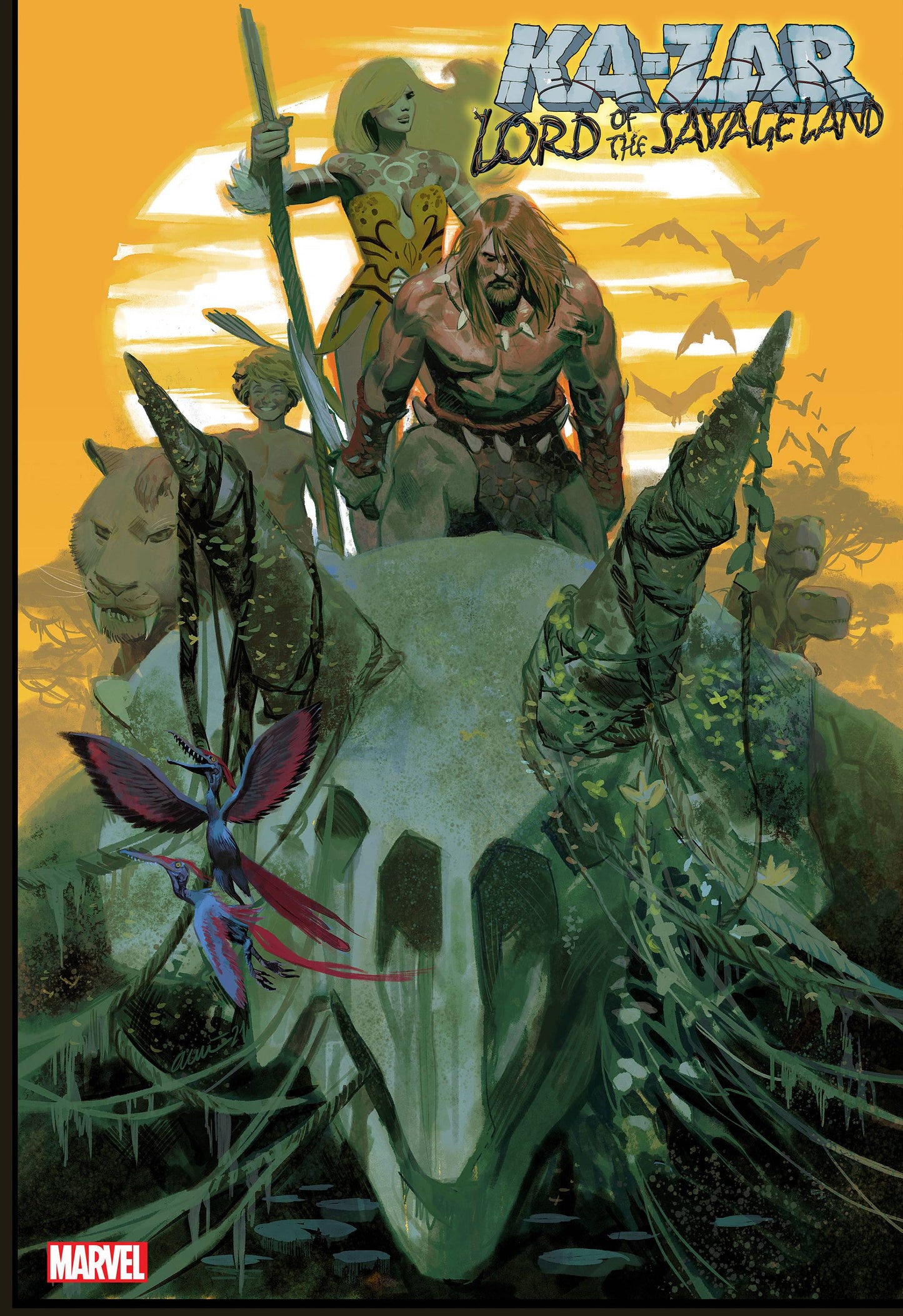 Ka-Zar Lord Savage Land #5 (Of 5) Acuna Variant