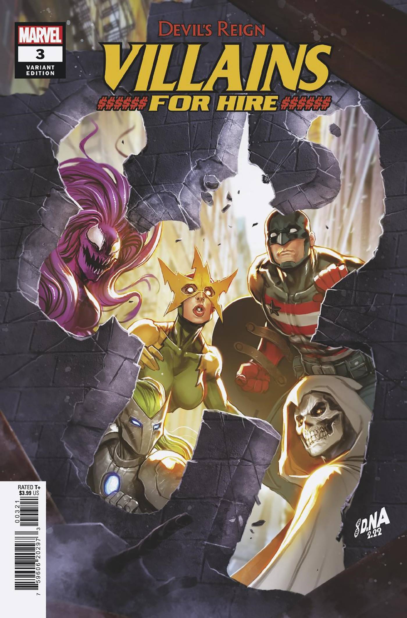 Devils Reign Villains For Hire #3 Nakayama Variant