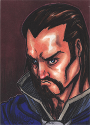 Lady Death Sketch Card by Tony Scott