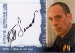 Twenty Four Season 4 Nestor Serrano Autograph Card