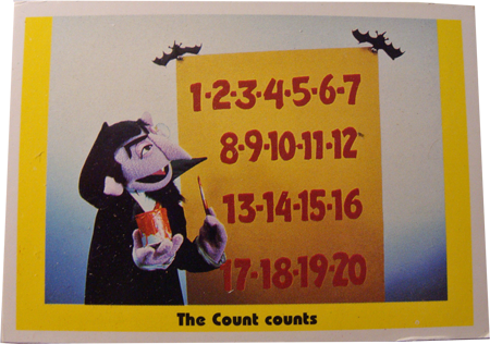 Sesame Street Complete 100 Card Basic Set