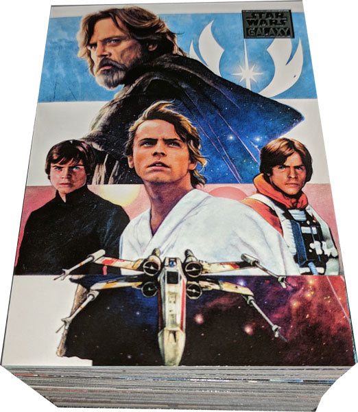 2018 Topps Star Wars Galaxy Complete 100 Card Base Set