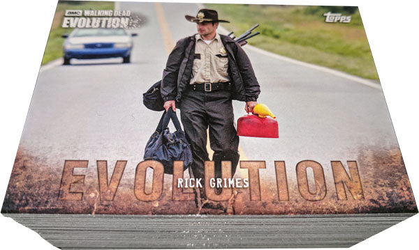 Walking Dead Evolution Complete 100 Card Base Set