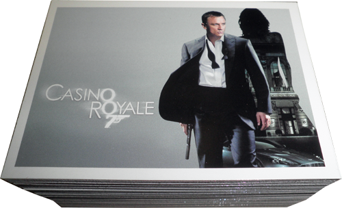James Bond Archives 2014 Casino Royale Complete 99 Card Base Set