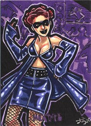 Mixtape 5finity JAM Sketch Card by Amber Shelton