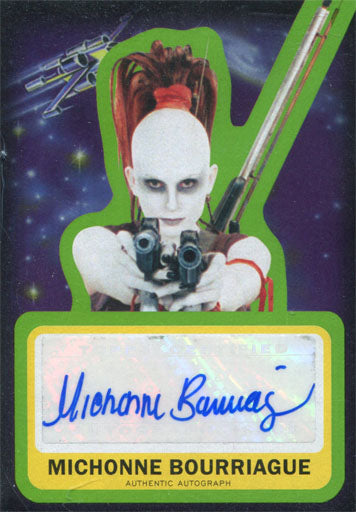 Star Wars Journey to the Force Awakens Autograph Card Michonne Bourriague Sing
