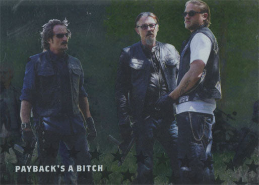 Sons of Anarchy Seasons 6 & 7 Silver Base 29 Parallel Chase Card #53 out of 100