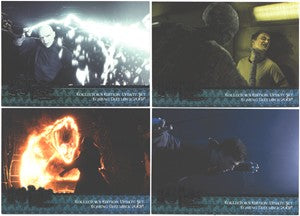 Harry Potter Order of the Phoenix Update Promo Silver 4 Card Foil Stamped Set