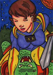 Galaxgals Eradication Scott Simmons Sketch Card Ver. 2