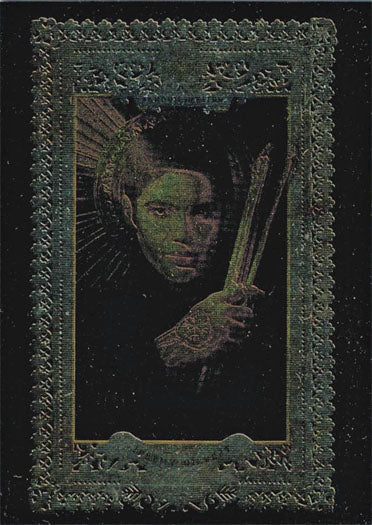 Vampire Diaries Season 4 Portrait Bios T4 Silver Foil Board Parallel Chase Card