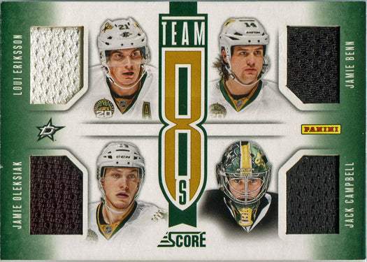 Panini Score Hockey 2013-14 Team 8s Jersey Card T8-DAMI Dallas/Minnesota
