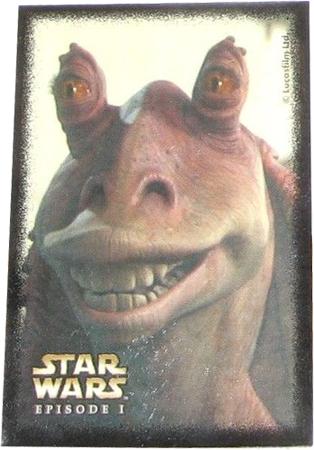 Star Wars Episode 1 The Phantom Menace Vending Sticker Set