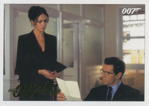 James Bond 007 Classics The World Is Not Enough 2 Gold Parallel Chase #017/125