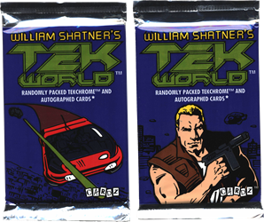 Tek World Factory Sealed Trading Card Pack