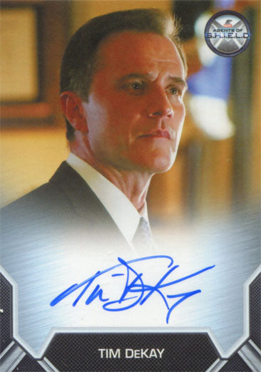 Marvel Agents of SHIELD Season 2 Autograph Card Tim DeKay as Senator Ward