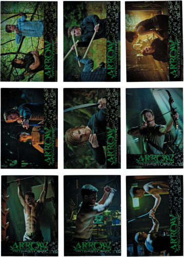 Arrow Season One Training Complete 9 Card Foil Chase Set