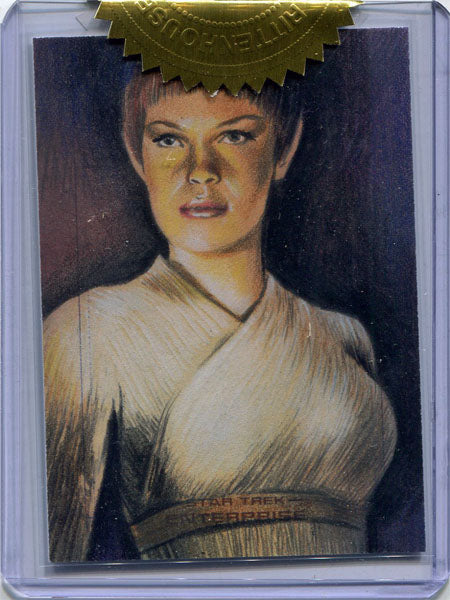 Star Trek Enterprise Archives S1 Sketch Card by Huy Truong of TPol