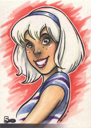 The Female Persuasion Sketch Card by Arley Tucker