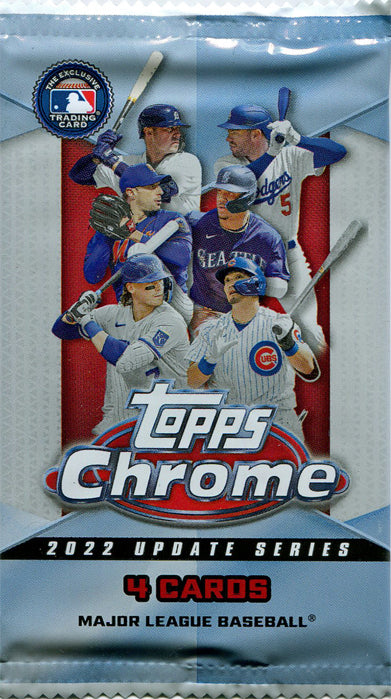 2022 Topps Chrome Update Baseball Hobby Pack