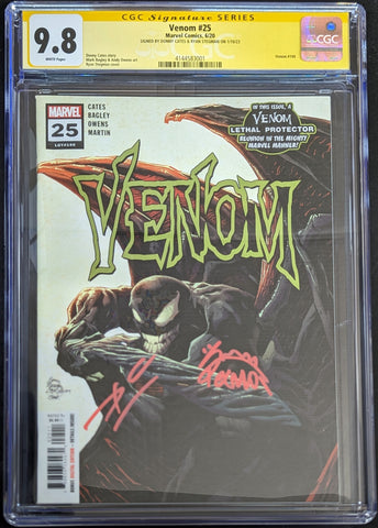 Venom #25 CGC 9.8 Signed by Donny Cates & Ryan Stegman