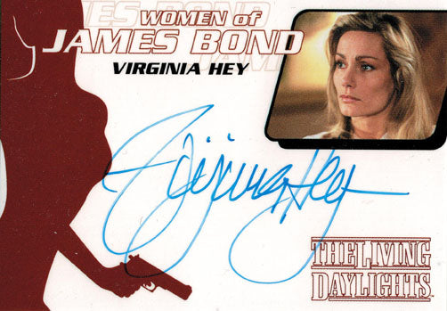 James Bond Archives 2014 Autograph Card WA40 Virginia Hey as Rubavitch