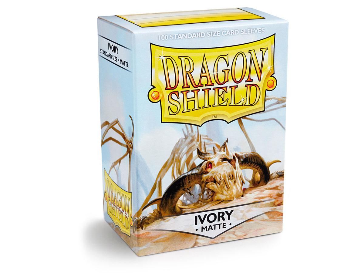Dragon Shield Matte Sleeves - Ivory ‘Ogier’ 100ct